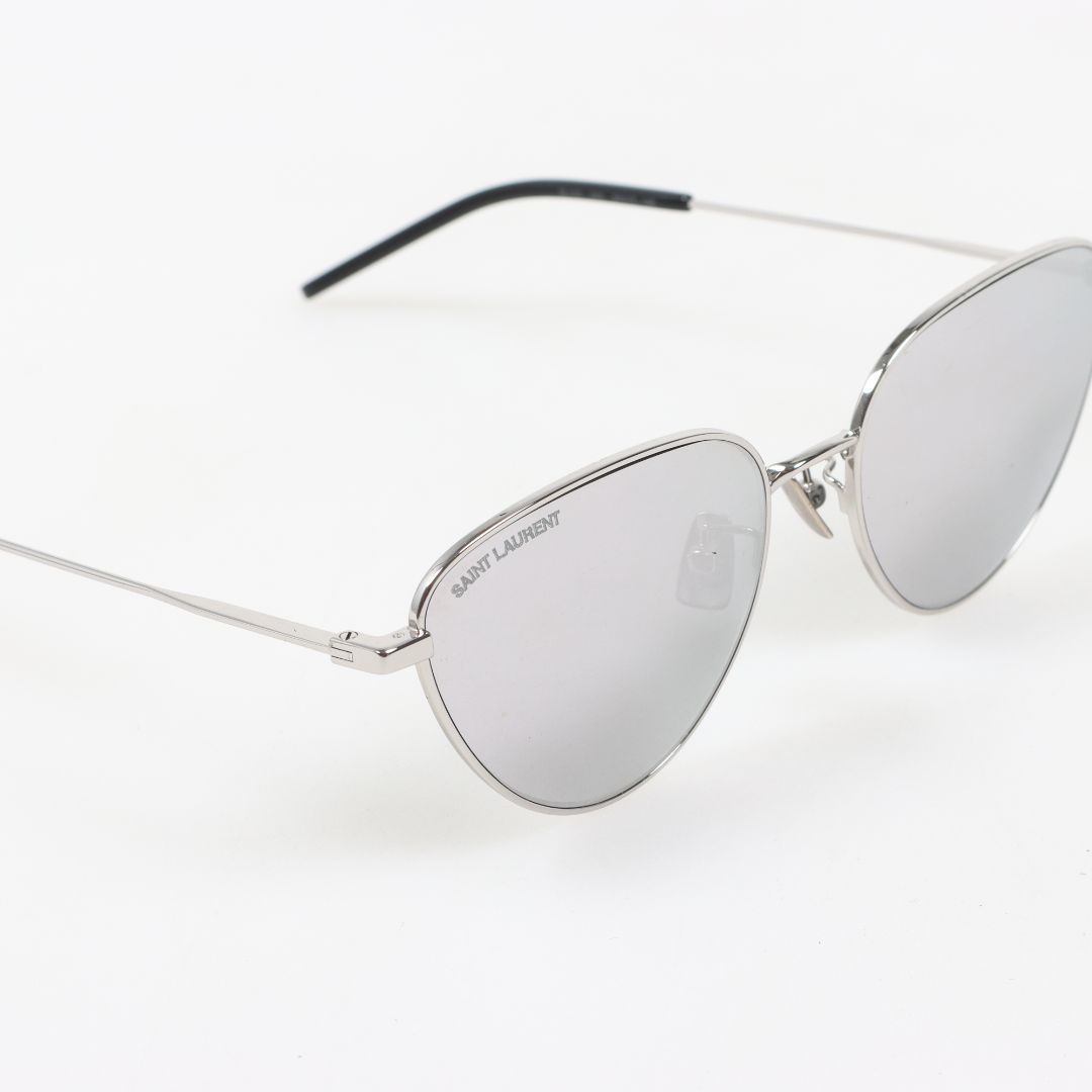 Saint Laurent Mirrored Cat Eye Sunglasses