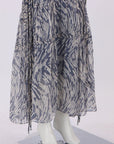 Lee Mathews Silk Print Dress Size 0