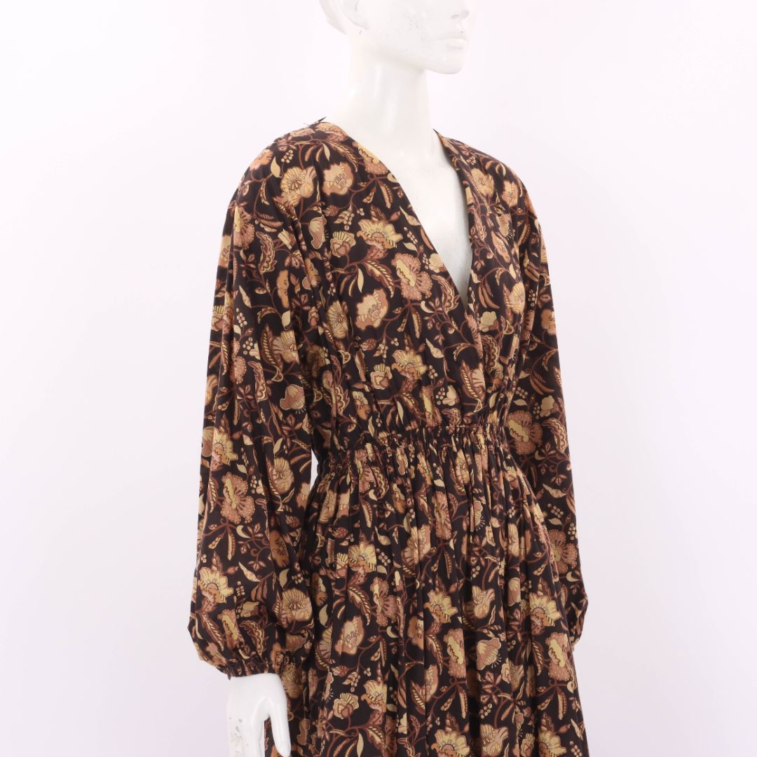 Matteau Open Back Plunge Dress Size 2 | AU 8