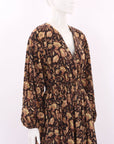 Matteau Open Back Plunge Dress Size 2 | AU 8