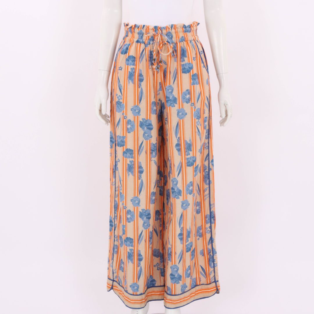 By Odet Floral Wide Leg Pants Size S