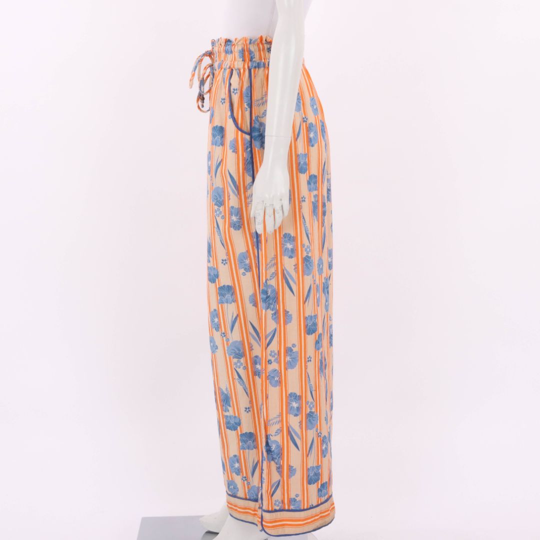 By Odet Floral Wide Leg Pants Size S