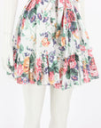 Zimmermann 'Allia' Tie Floral Mini Dress Size 1