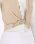 Jacquemus Le Haut Noue Knotted Knot Top Size FR 34 | AU 6