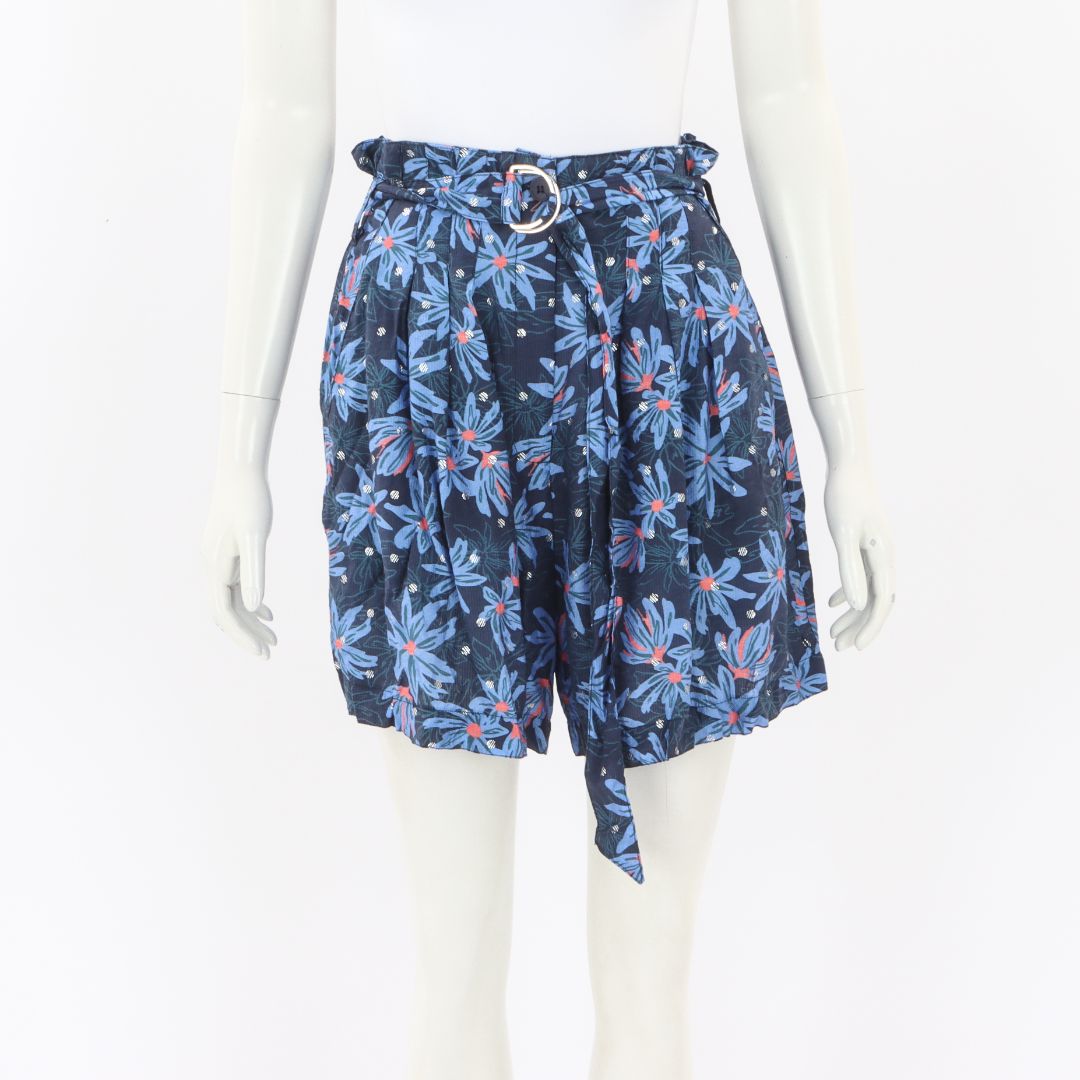 Sabina Musayev Floral Shorts Size Small
