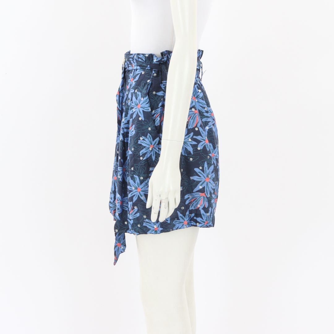 Sabina Musayev Floral Shorts Size Small