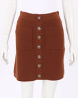 Sezane Louisa Knit Mini Skirt Size XS
