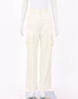 The Frankie Shop Satin Cargo Pants Size Extra Small