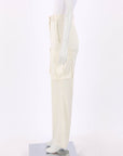 The Frankie Shop Satin Cargo Pants Size Extra Small