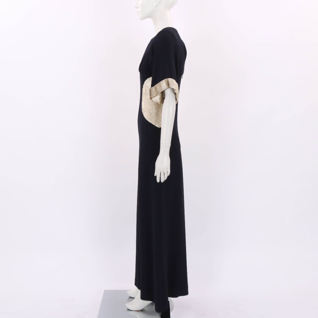 Chanel Sequin Detail Maxi Dress Size FR 38 | AU 10