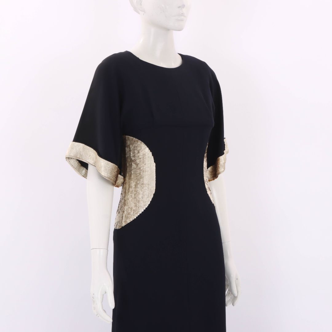 Chanel Sequin Detail Maxi Dress Size FR 38 | AU 10