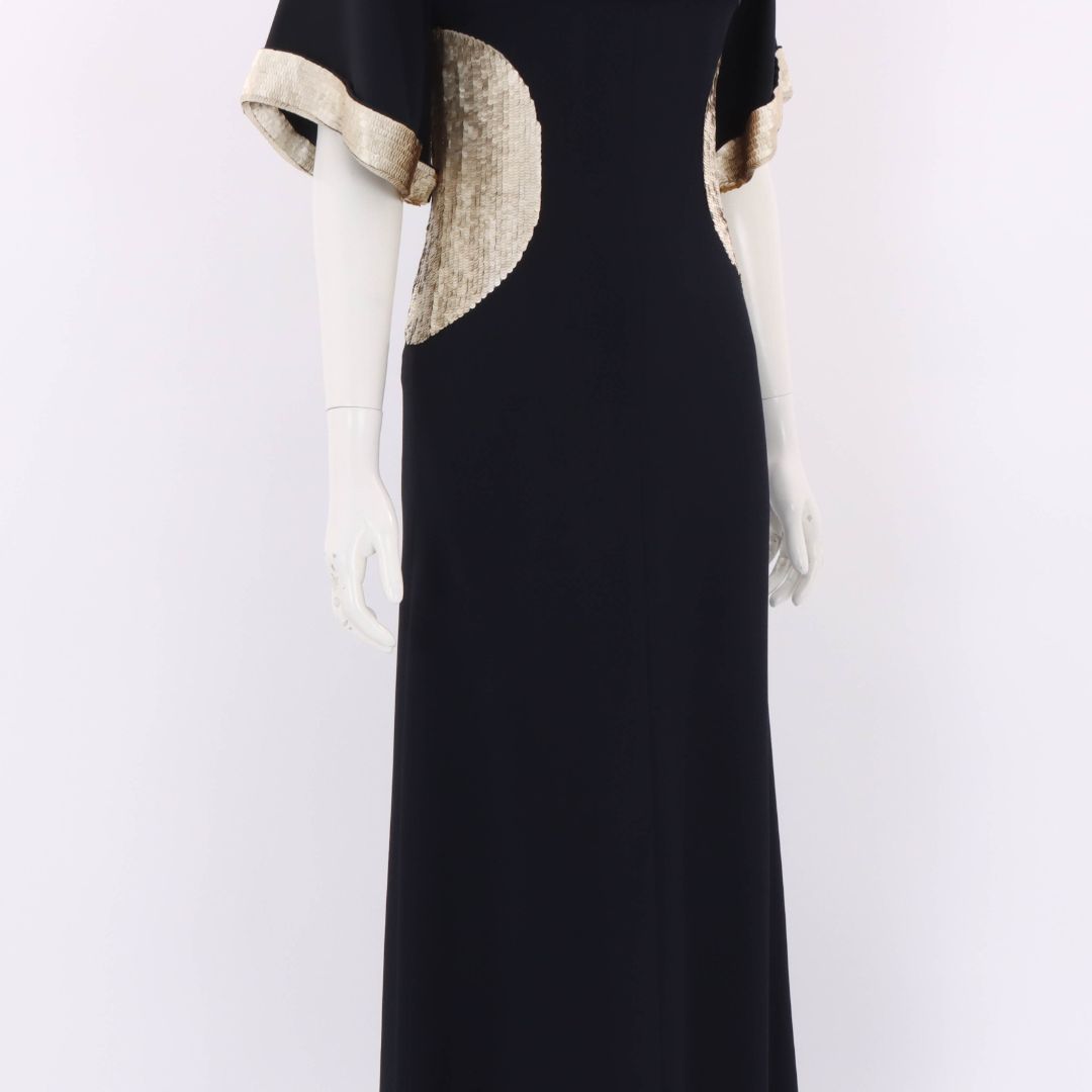 Chanel Sequin Detail Maxi Dress Size FR 38 | AU 10