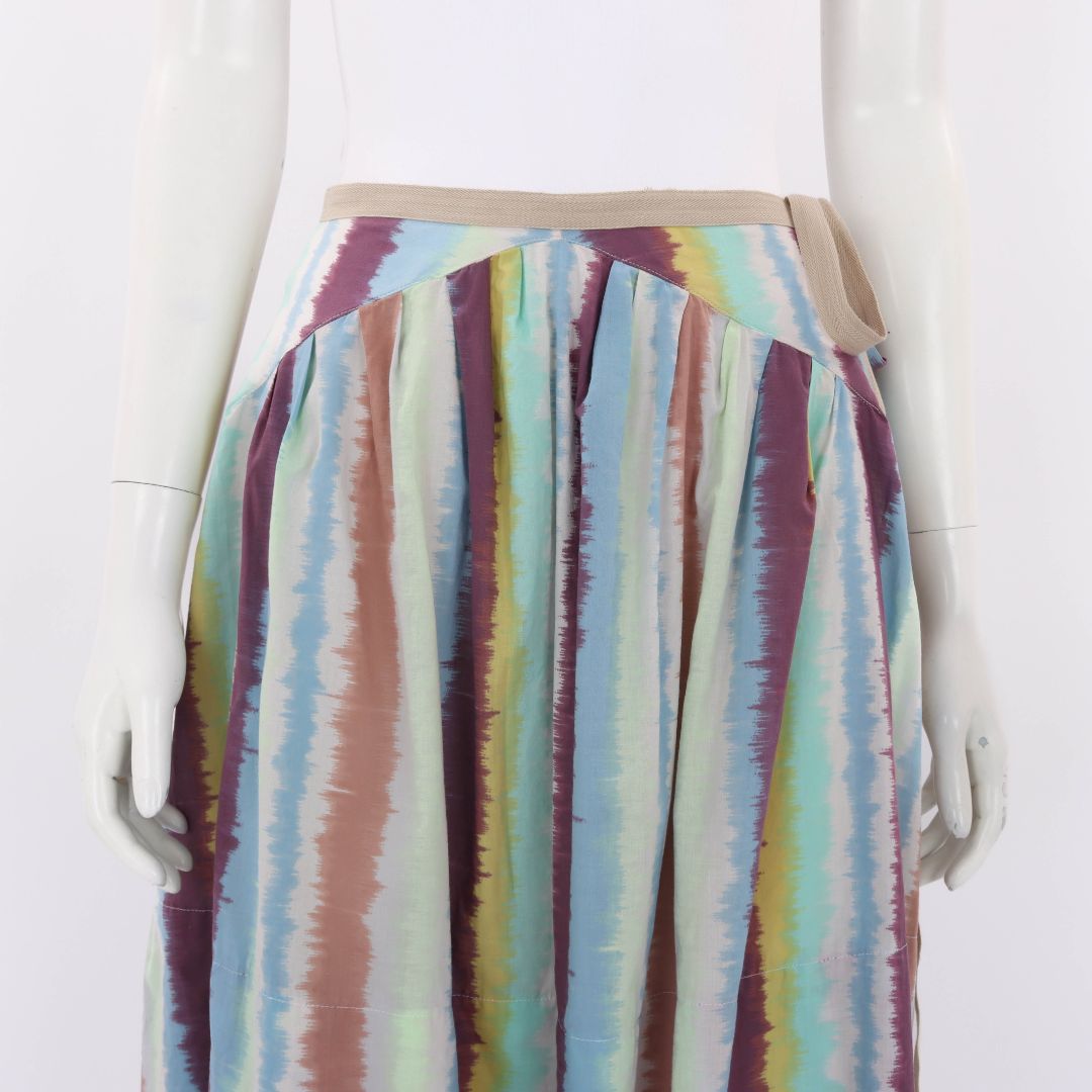 Marni Striped Cotton Skirt Size IT 42 | AU 10