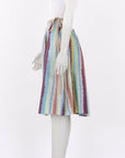 Marni Striped Cotton Skirt Size IT 42 | AU 10