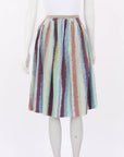 Marni Striped Cotton Skirt Size IT 42 | AU 10