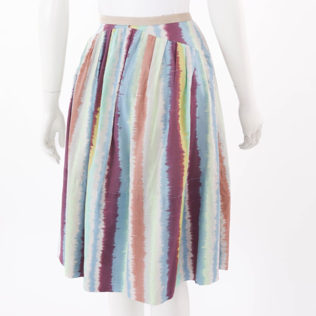 Marni Striped Cotton Skirt Size IT 42 | AU 10