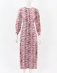 Rixo London 'Emma' Tiger Print Midi Dress Size XXS