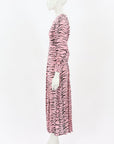 Rixo London 'Emma' Tiger Print Midi Dress Size XXS