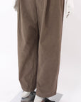 Black Crane Crinkled Cotton Pant Size L