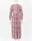 Rixo London 'Emma' Tiger Print Midi Dress Size XXS
