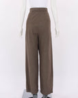 Black Crane Crinkled Cotton Pant Size L