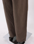 Black Crane Crinkled Cotton Pant Size L