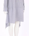 Scanlan Theodore Cotton Stripe Shirt Dress Size 10