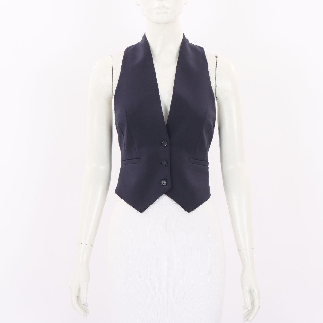 Scanlan Theodore Wool Blend Vest Size 6