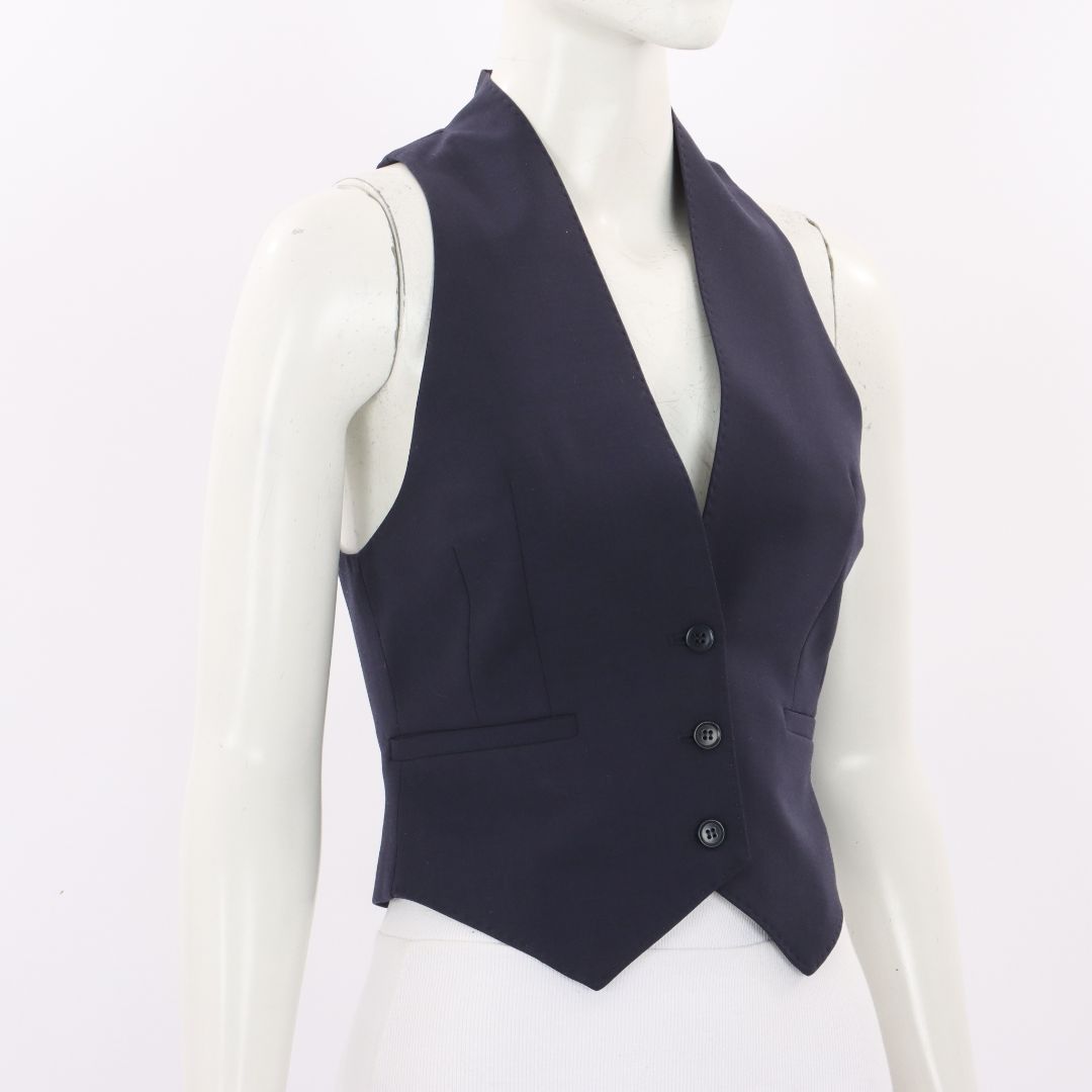 Scanlan Theodore Wool Blend Vest Size 6