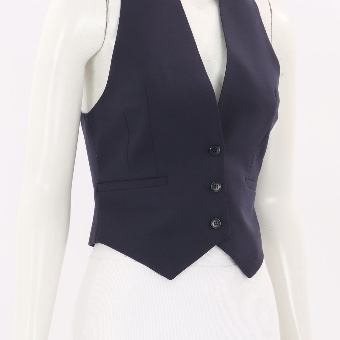 Scanlan Theodore Wool Blend Vest Size 6