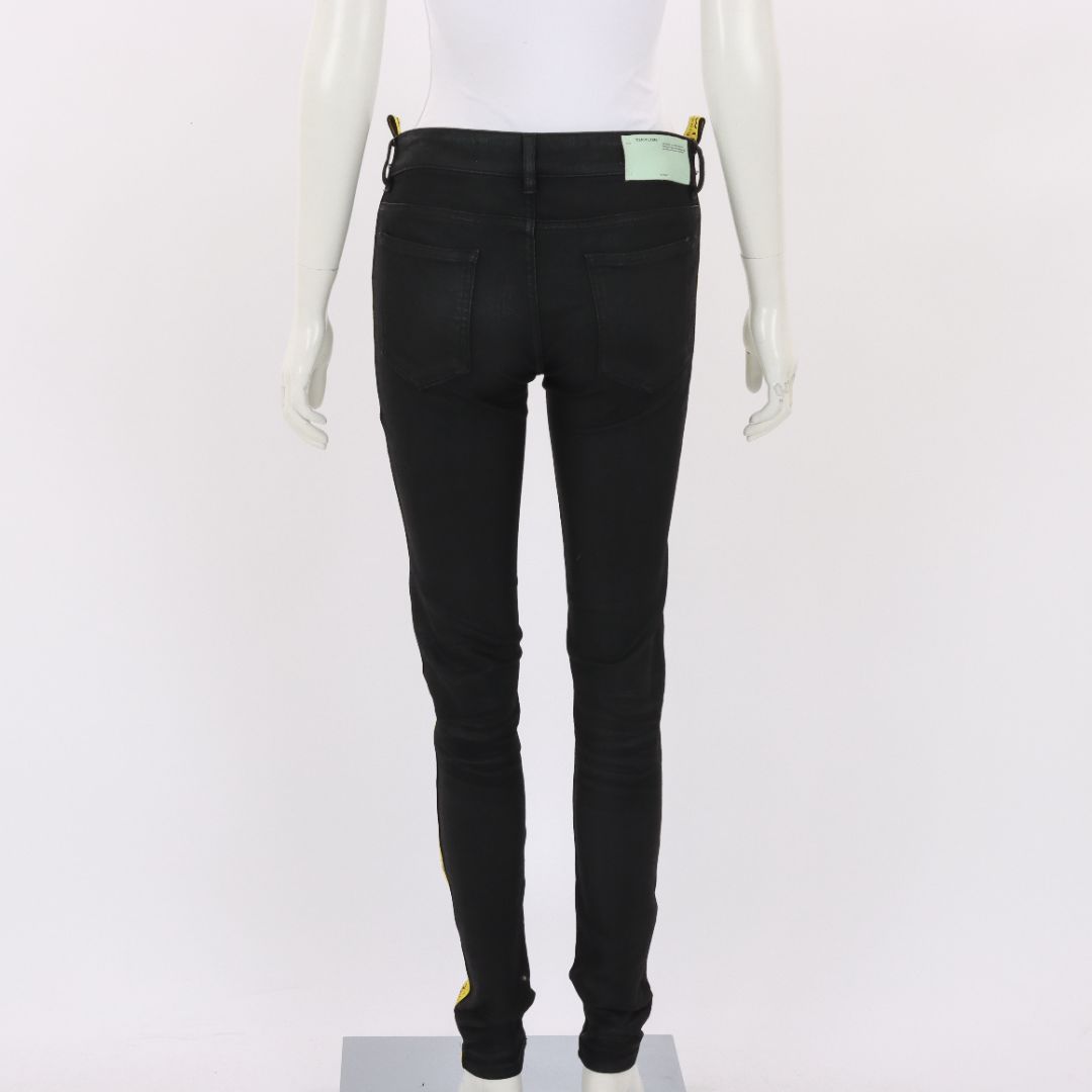 Off-White Side Stripe Denim Jeans Size 27