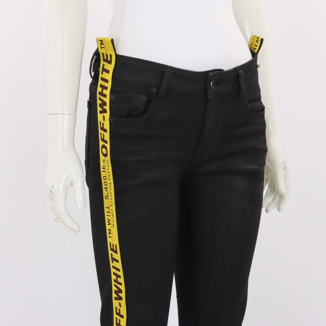 Off-White Side Stripe Denim Jeans Size 27