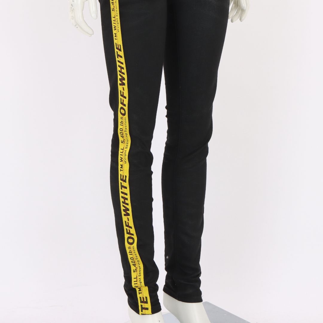 Off-White Side Stripe Denim Jeans Size 27