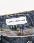 Scanlan Theodore Denim Midi Skirt Size 10