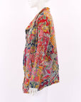 Johnny Was Biya Railey Embroidered Jacket Size M