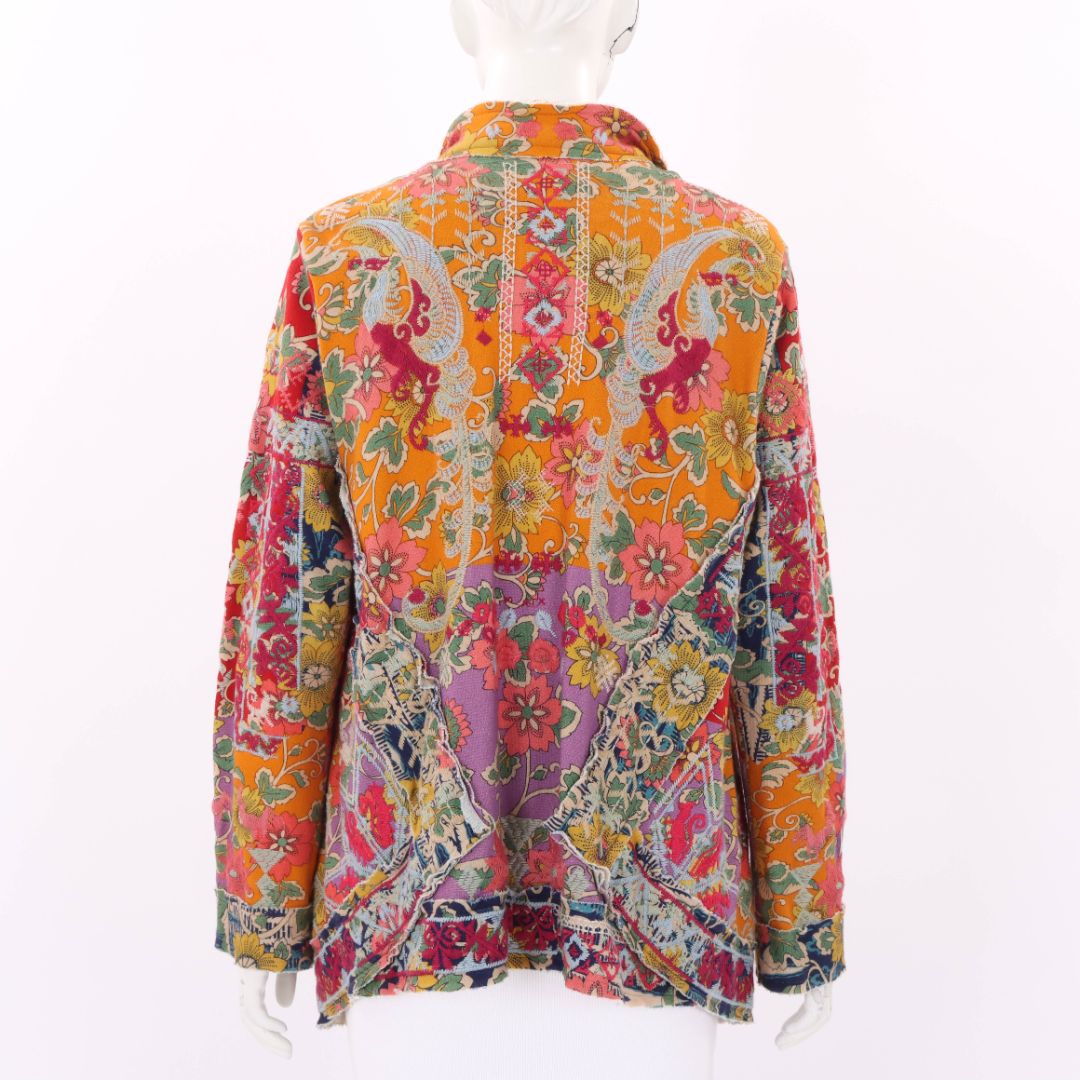 Johnny Was Biya Railey Embroidered Jacket Size M