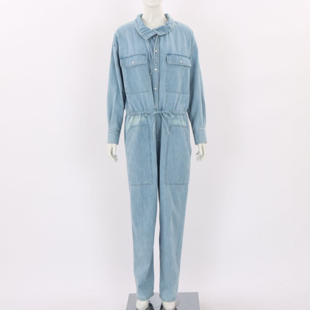 Isabel Marant 'Marvin' Denim Jumpsuit Size FR 42 | AU 14