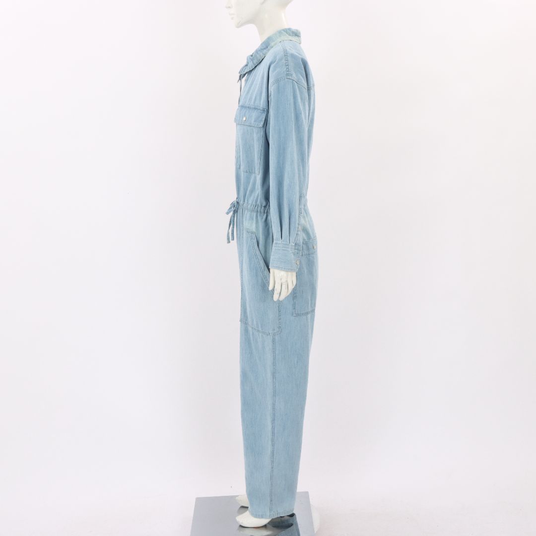 Isabel Marant 'Marvin' Denim Jumpsuit Size FR 42 | AU 14