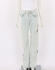 Off-White 'Hole Baggy' Jeans Size 26