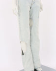 Off-White 'Hole Baggy' Jeans Size 26