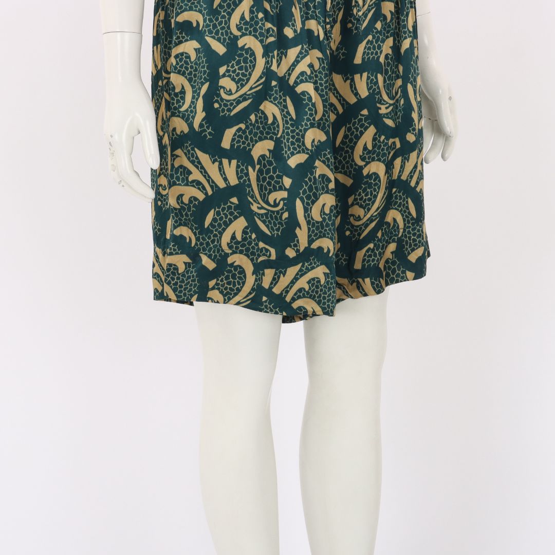 Dries Van Noten Satin Drawstring Shorts Size 40 | AU 10