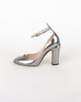 Valentino Metallic Leather Pumps Size  37