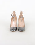 Valentino Metallic Leather Pumps Size  37