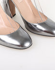 Valentino Metallic Leather Pumps Size 37