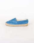Chanel Leather CC Logo Espadrilles Size 40