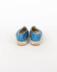 Chanel Leather CC Logo Espadrilles Size 40