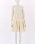 Zimmermann 'Halliday' Lace Trim Mini Dress Size 2