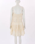 Zimmermann 'Halliday' Lace Trim Mini Dress Size 2