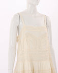 Zimmermann 'Halliday' Lace Trim Mini Dress Size 2