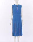 Scanlan Theodore Pleated Rib Dress Size S